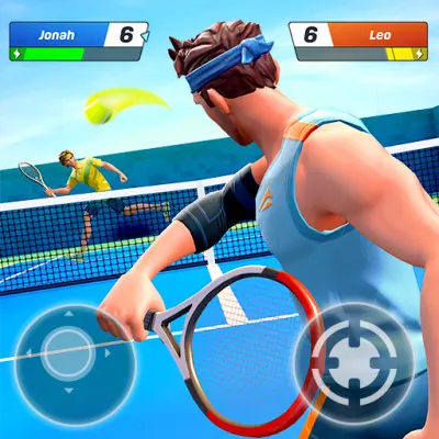 Ícone oficial do jogo Tennis Clash da Wildlife Studios